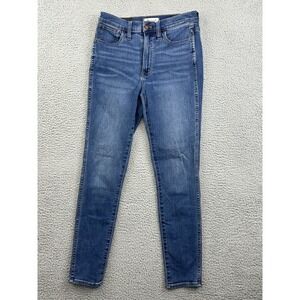 Madewell Jeans Womens 27 Blue 10" Roadtripper Medium Wash Mid-Rise